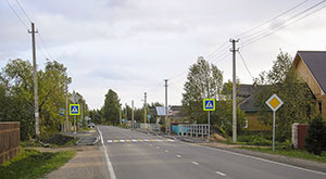 Автобусная остановка в Шипицыно