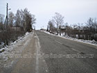 Дорога через ручей в деревне Малый Уртомаж.